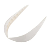 Maxbell Maxbell 2pcs Universal Car Front Rear Bumper Guard Protector White