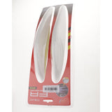 Maxbell Maxbell 2pcs Universal Car Front Rear Bumper Guard Protector White