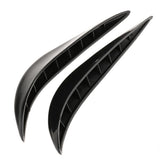 Maxbell Maxbell 2pcs Universal Car Front Rear Bumper Guard Protector Black