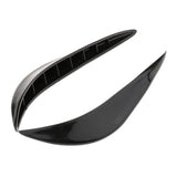 Maxbell Maxbell 2pcs Universal Car Front Rear Bumper Guard Protector Black