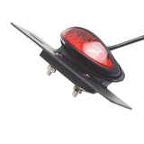 Maxbell Maxbell 12V 14-LED Motorcycle Turn Signal Brake License Plate Integrated Tail Light