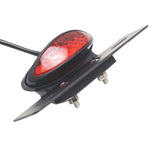 Maxbell Maxbell 12V 14-LED Motorcycle Turn Signal Brake License Plate Integrated Tail Light