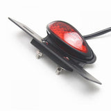 Maxbell Maxbell 12V 14-LED Motorcycle Turn Signal Brake License Plate Integrated Tail Light