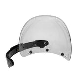 Maxbell Maxbell Motorcycle 3 Snap Helmet Visor Shield Flip Up Down Lens for Harley Clear