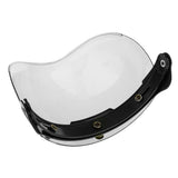 Maxbell Maxbell Motorcycle 3 Snap Helmet Visor Shield Flip Up Down Lens for Harley Clear