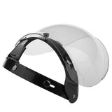 Maxbell Maxbell Motorcycle 3 Snap Helmet Visor Shield Flip Up Down Lens for Harley Clear