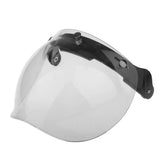 Maxbell Maxbell Motorcycle 3 Snap Helmet Visor Shield Flip Up Down Lens for Harley Clear