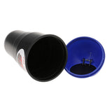 Maxbell Maxbell Mini Dustbin Trash Bin Rubbish Garbage Can Storage Box for Car Truck - Blue