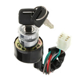 Ignition Switch 6 Wire 3 Position for Motorcycle Scooter Quad Bike Go-Kart