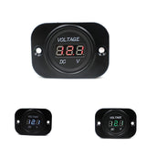 Maxbell Maxbell Universal 12V Car Motorcycle Boat Digital Red LED Voltmeter Voltage Meter