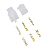 Maxbell 4x1 Set of 2.8mm 3Pin Male/Female Wire Connector Electronic Plug for Terminal