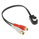 Maxbell 2xCar Accessory Aux Input Cable For ALPINE KCA-121B AI-NET RCA Auxiliary Cord