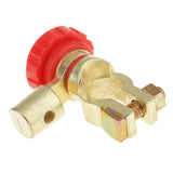 Maxbell Maxbell Universal Battery Disconnect Terminal Quick Cut-off 17mm Rotary Switch Red