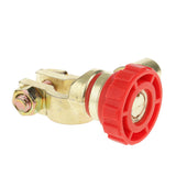 Maxbell Maxbell Universal Battery Disconnect Terminal Quick Cut-off 17mm Rotary Switch Red