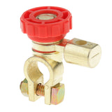 Maxbell Maxbell Universal Battery Disconnect Terminal Quick Cut-off 17mm Rotary Switch Red