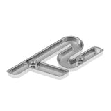 Maxbell Maxbell White Car SUV Bumper Fender 3D Metal Emblem Sticker Decal Badge for Ford