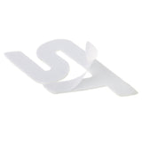Maxbell Maxbell White Car SUV Bumper Fender 3D Metal Emblem Sticker Decal Badge for Ford