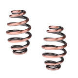 2 Piece Motorcycle 3'' 8cm Height Barrel Coiled Solo Seat Springs for Harley Bronze