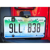 Maxbell 2xRear License Plate Mounted Beer Bottle Opener For 2007-2017 Jeep Wrangler JK