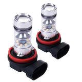 Maxbell 1 Pair H11 Fog Light High Power 100w 20LED Bulb Lamp for Universal Car Truck