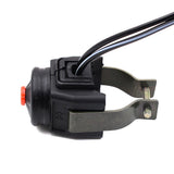 Maxbell 6xMotorcycle Pit Dirt Bike Motorcross Kill Horn Switch Momentary Button Red