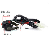 Maxbell 6xMotorcycle Pit Dirt Bike Motorcross Kill Horn Switch Momentary Button Red