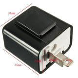 Maxbell 2x2Piece Motorcycle 12V 2 PIN Turn Signal LED Flasher Blinker Adjustable Relay