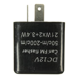 Maxbell 3x2Piece Motorcycle 12V 2 PIN Turn Signal LED Flasher Blinker Adjustable Relay