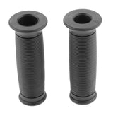 Maxbell 7/8" 22mm Motorcycle Handlebars Hand Grips + Headlight Mount Bracket