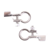 Maxbell 4xPair Car Copper Positive & Negative Battery Terminal Clamp Clip Connectors