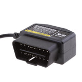 Maxbell 3xOBDII USB Female Power Charger Cable 16Pin Male Connector for GPS DVR New