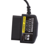 Maxbell 3xOBDII USB Female Power Charger Cable 16Pin Male Connector for GPS DVR New