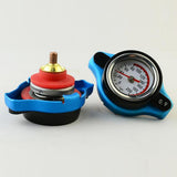 Maxbell 2xUniversal 0.9 Bar Thermostatic Radiator Cap Cover Water Temperature Gauge