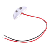 Maxbell 2xMarine Boat RV White LED Interior Courtesy Light Caravan Walkway Stair 12V