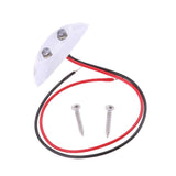 Maxbell 2xMarine Boat RV White LED Interior Courtesy Light Caravan Walkway Stair 12V