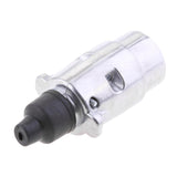 Maxbell 2xTowing Electrics 7 Pin Aluminum Plug for Car Trailer Caravan Lights - EU