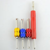 Maxbell 2x4 Pieces Dual Head Car Truck Tire Valve Stem Core Remover Repair Wrench Tool