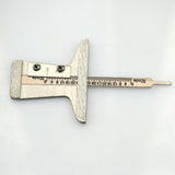 Maxbell 4xTyre Depth Gauge Caliper Measure for Car Motorcycle Caravan Trailer Wheel