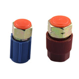 Maxbell 5xAC Quick Couplers Connectors High Low Side Port Adapter Retrofit R12 to R134