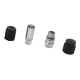 Maxbell 33x2 Piecses A/C Service Ports Adapters Ball Valves Low&High Side for GM Ford