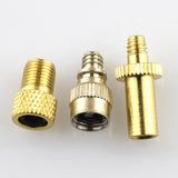 Maxbell 2x3Pieces Bicycle Bike Pump Tube Presta Schrader Woods Valve Adapter Converter
