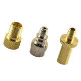 Maxbell Maxbell 3pcs Presta Schrader Valve Adapters -Car Bicycle Road Racing Bike Inner Tube