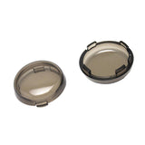 Maxbell Maxbell 2 Piece Smoke Turn Signal Lens Cover for Harley Sportster XL 883 1200 2002+