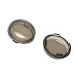 Maxbell Maxbell 2 Piece Smoke Turn Signal Lens Cover for Harley Sportster XL 883 1200 2002+
