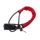 Maxbell 3X Universal Car Vehicle Anti-theft Steel Locking Steering Wheel Lock Strap