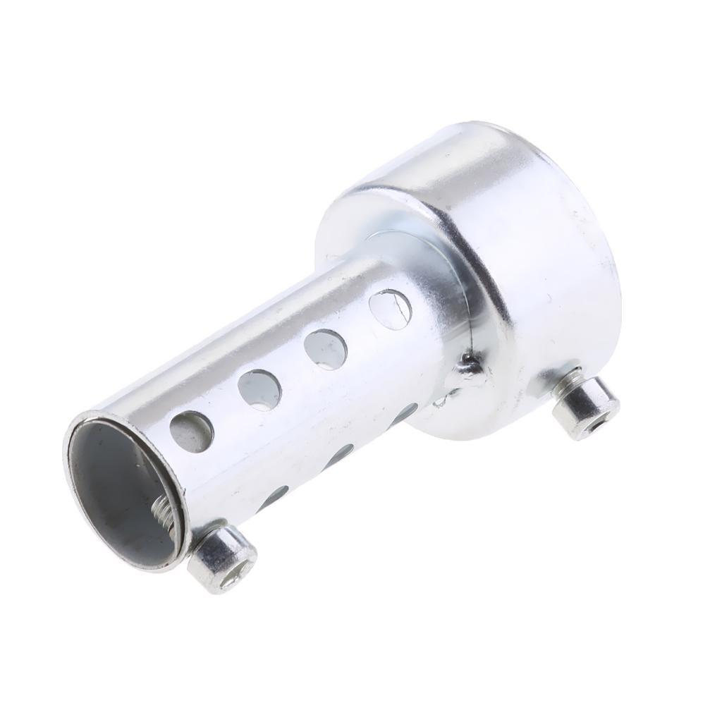 Maxbell Universal Motorcycle Exhaust Can Killer Silencer Muffler Baffle 42mm Silver
