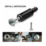 Maxbell 6xUniversal Motorcycle Exhaust Can Killer Silencer Muffler Baffle 48mm Silver