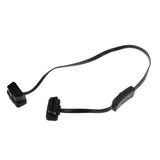 Maxbell 4x16 Pin Male to Female OBD2 Cord Extension Diagnostic Cable With Power Switch