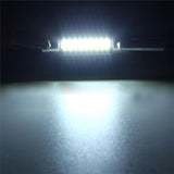 Maxbell 2x4 Pieces 29mm Festoon Crew Cut 4014 9SMD Cold White Dome Interior Light Bulb