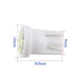 Maxbell 5x20 Pieces T10-1206-8SMD White LED Instrument Dash Panel Gauge Light Lamps